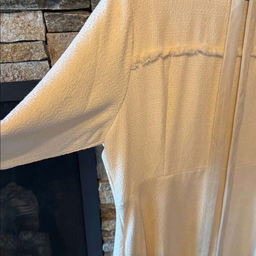 Dainty Jewels  Elegant creamy White Long-Sleeve Dress NWT - Picture 5 of 6